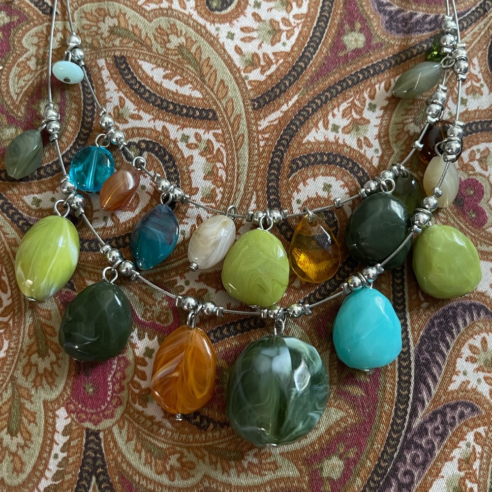 Green necklace